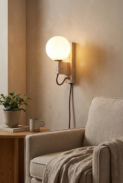 Atlas Globe Wall Sconce - view 5 | everlamps
