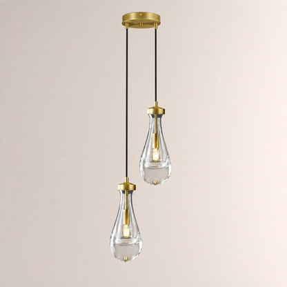 Aurelia Rain Cord Pendant Light 5"D
