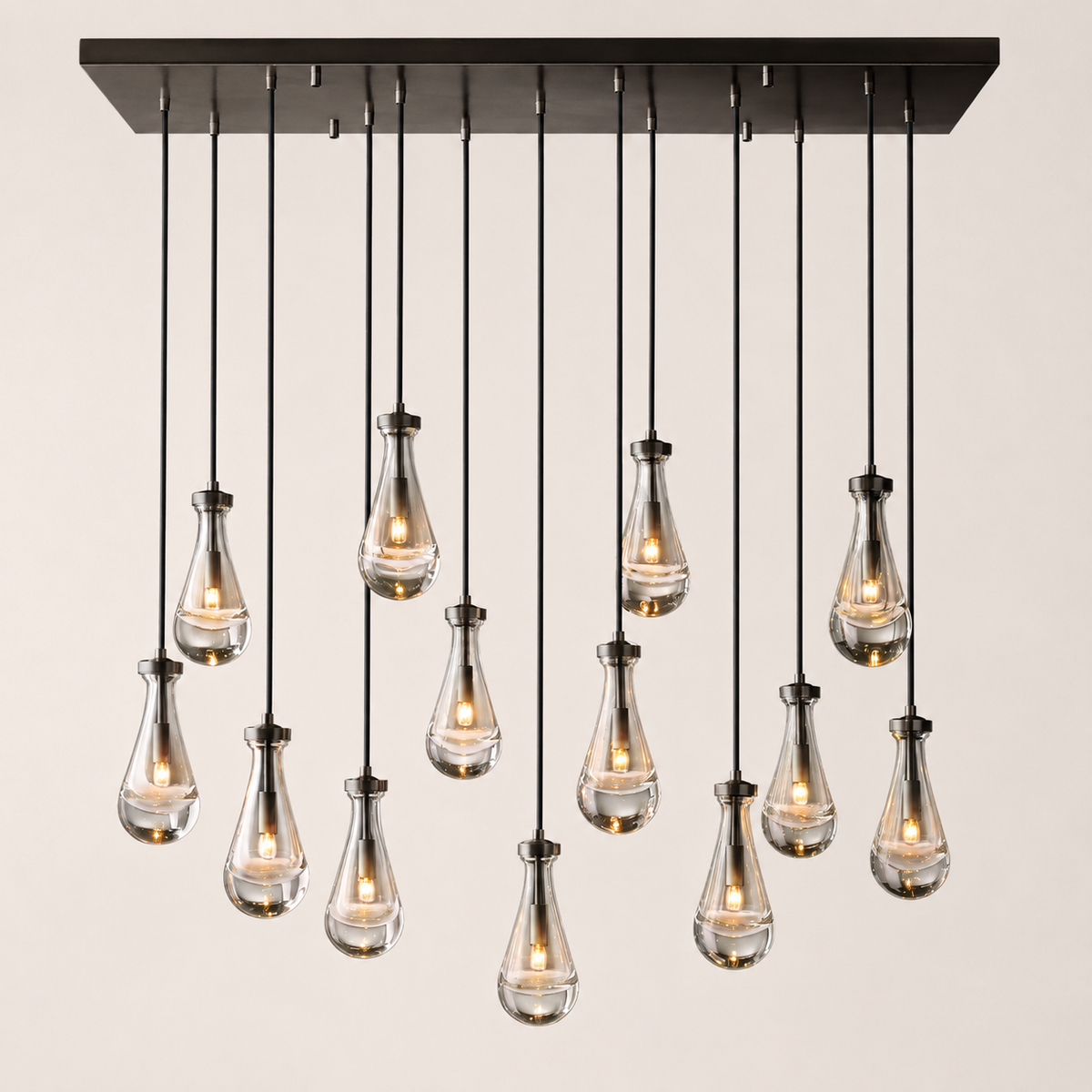 Aurelia Rain Linear Chandelier 54'W