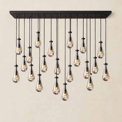 Aurelia Rain Linear Chandelier 72'W