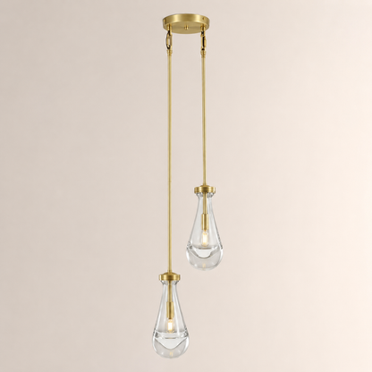 Aurelia Rain Rod Pendant Light 5"D