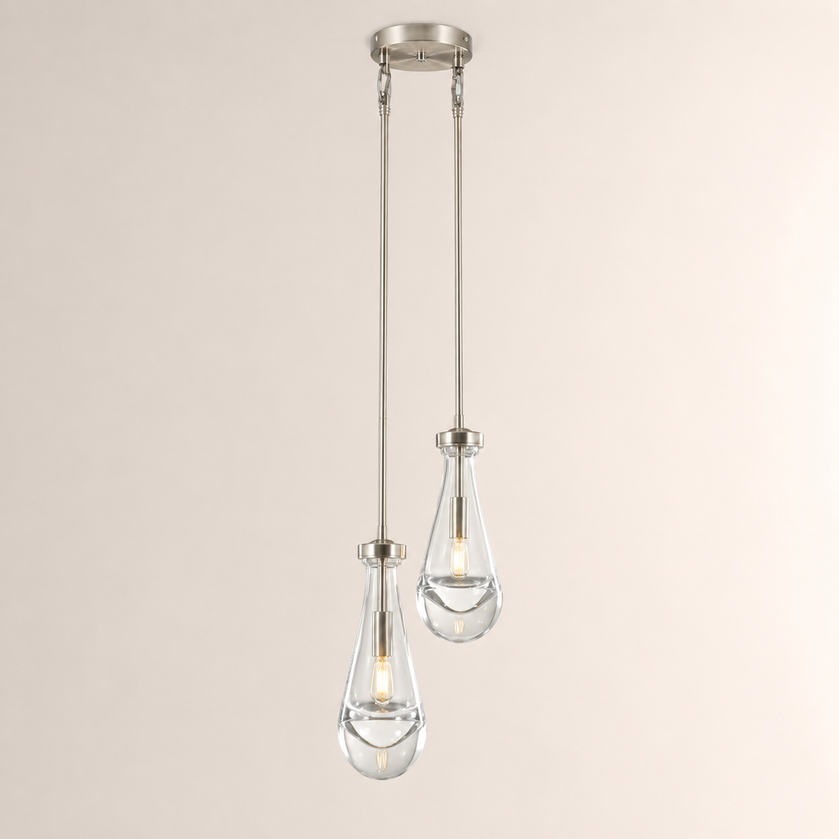 Aurelia Rain Rod Pendant Light 5"D