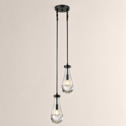 Aurelia Rain Rod Pendant Light 5"D