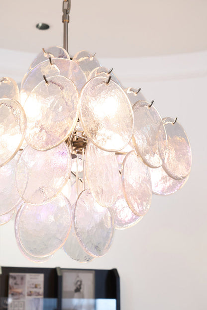 Aurelia Lridescent Art Chandelier - view 16 | everlamps