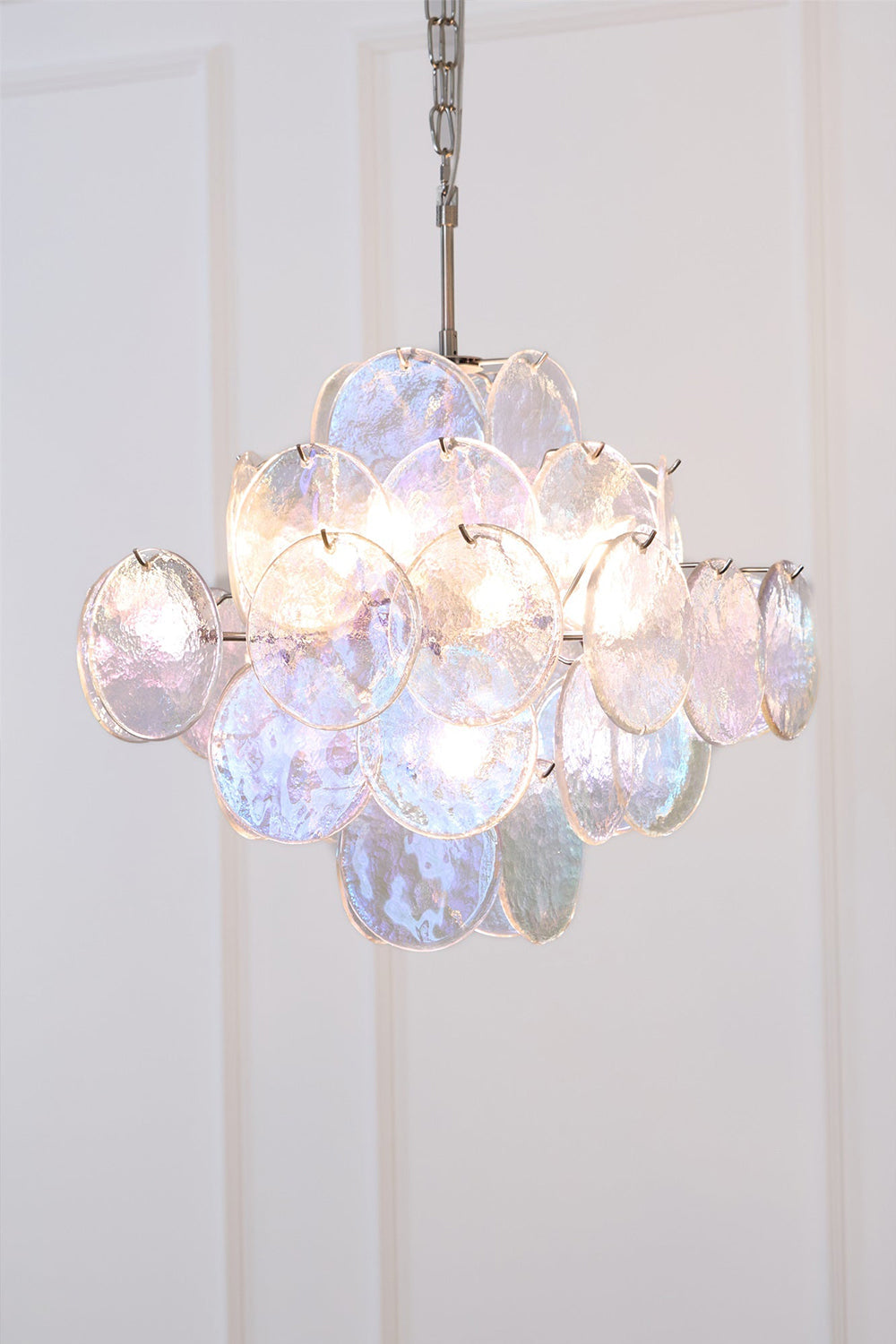 Aurelia Lridescent Art Chandelier - view 11 | everlamps