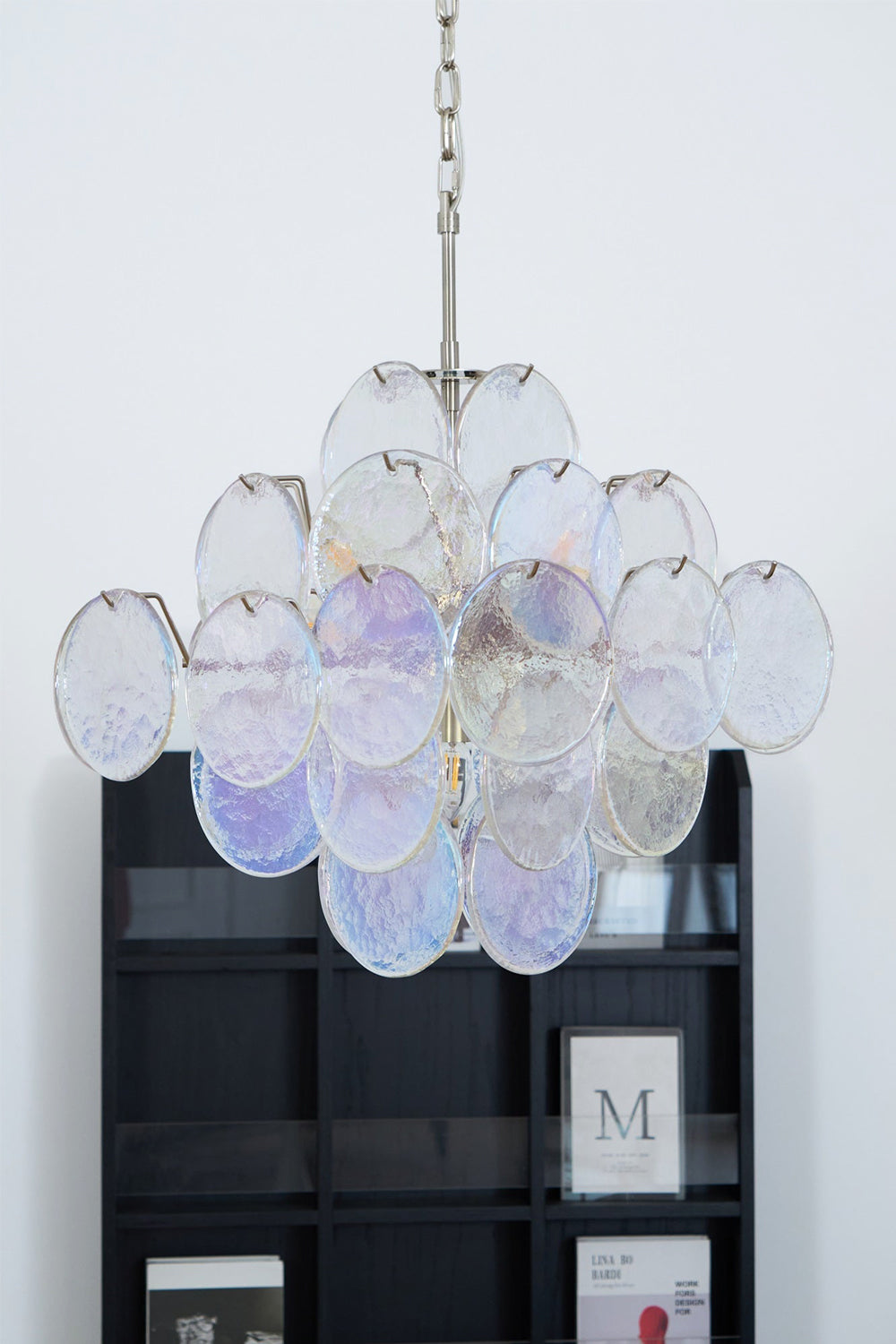 Aurelia Lridescent Art Chandelier - view 12 | everlamps
