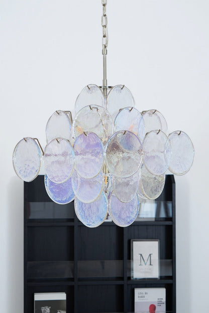 Aurelia Lridescent Art Chandelier - view 12 | everlamps