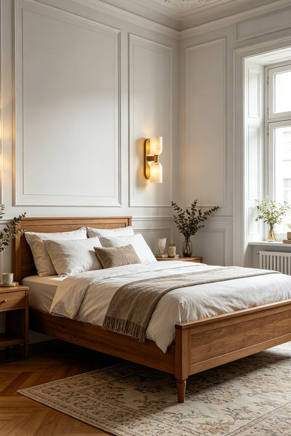 Aurelian Alabaster Wall Light for Bedroom | vexa lamps