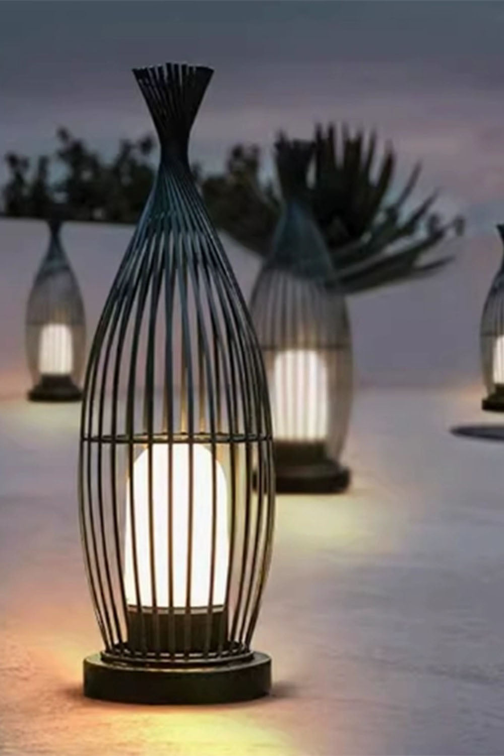 Aurora Orbis Lantern Outdoor Light - view 3 | everlamps