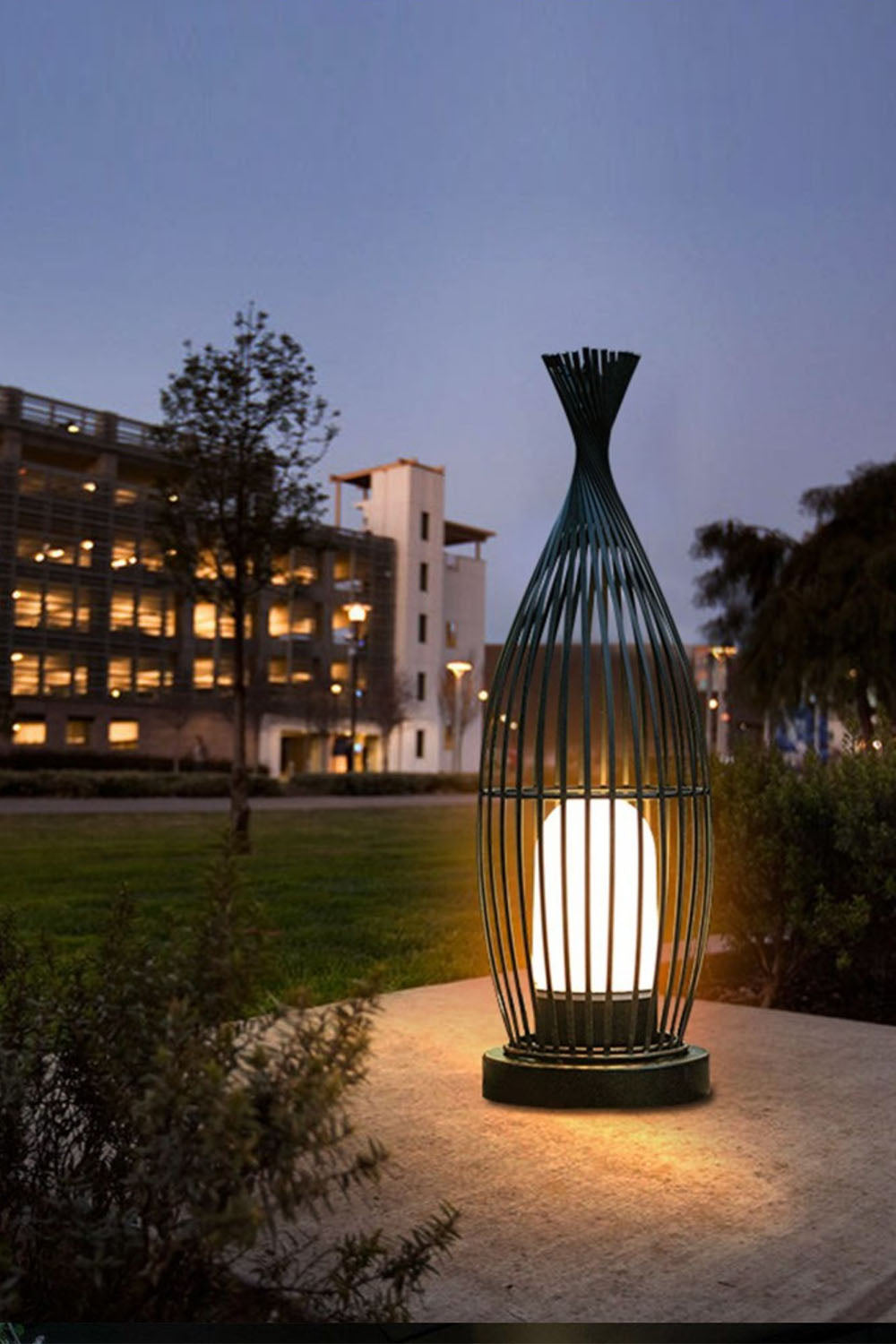 Aurora Orbis Lantern Outdoor Light - view 2 | everlamps