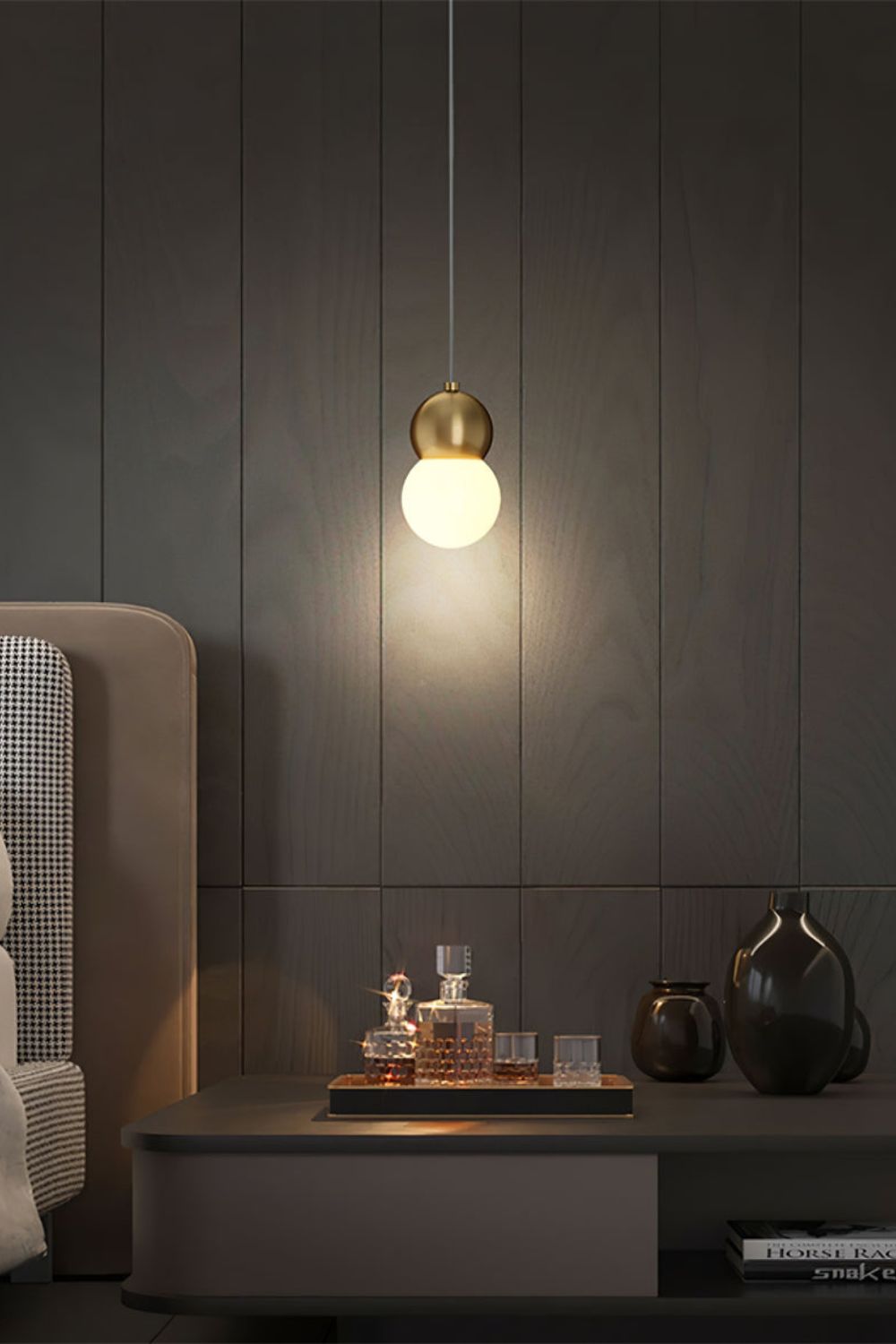 Ball Brass Pendant Lamp - everlamps