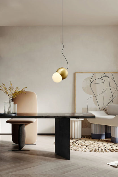Ball Brass Pendant Lamp - everlamps