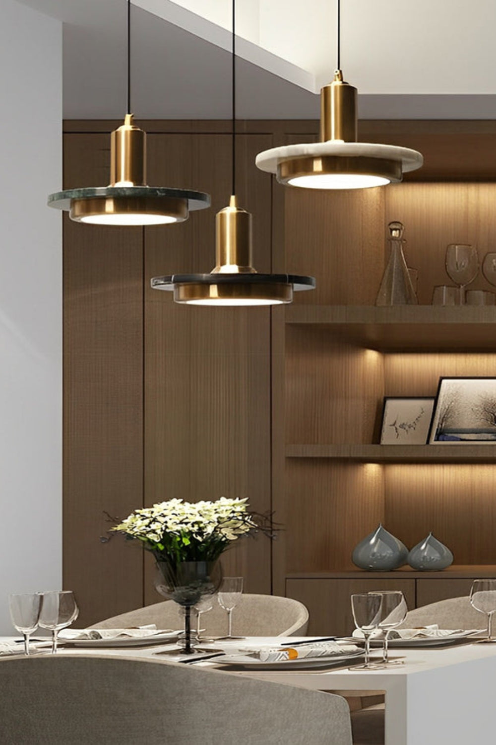 Bersi Marble Pendants Lamp - everlamps