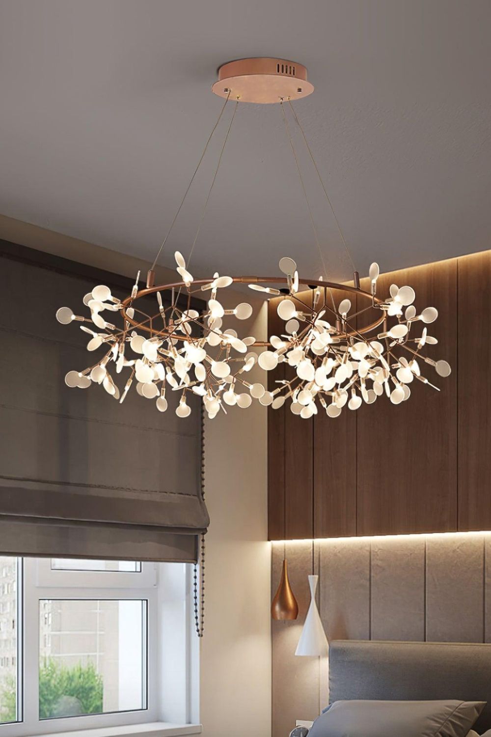 Big O Firefly Chandelier - view 2 | everlamps