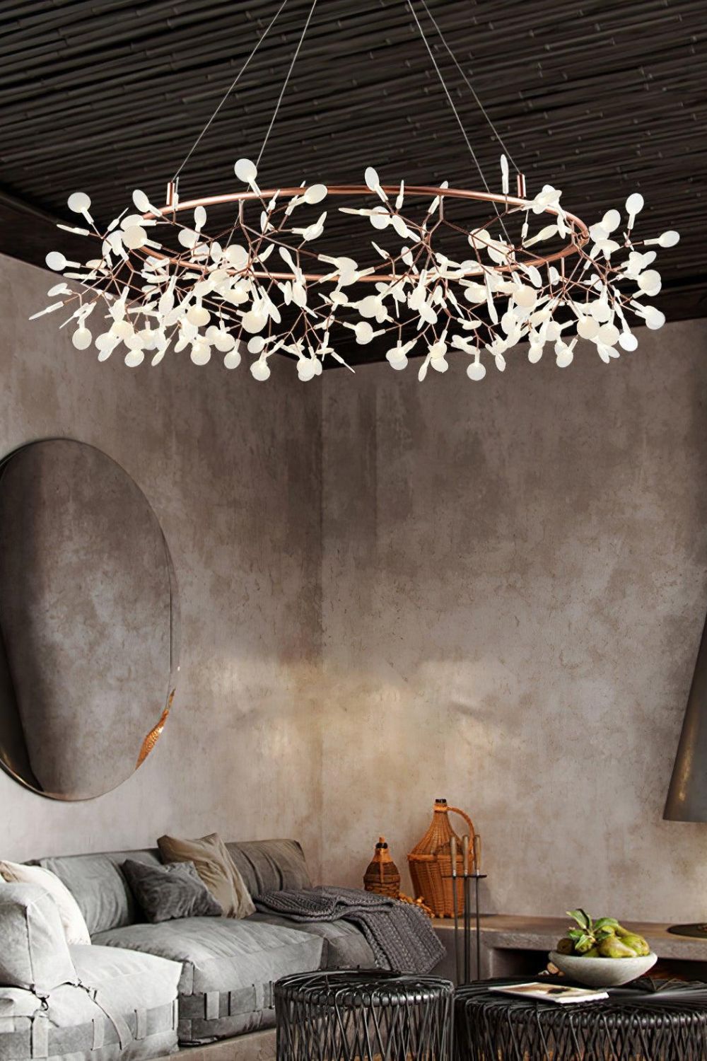 Big O Firefly Chandelier - view 4 | everlamps