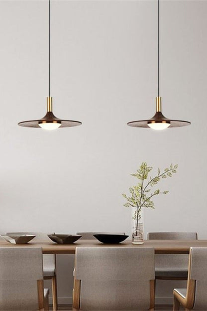 Black Walnut Pendant Lamp - everlamps