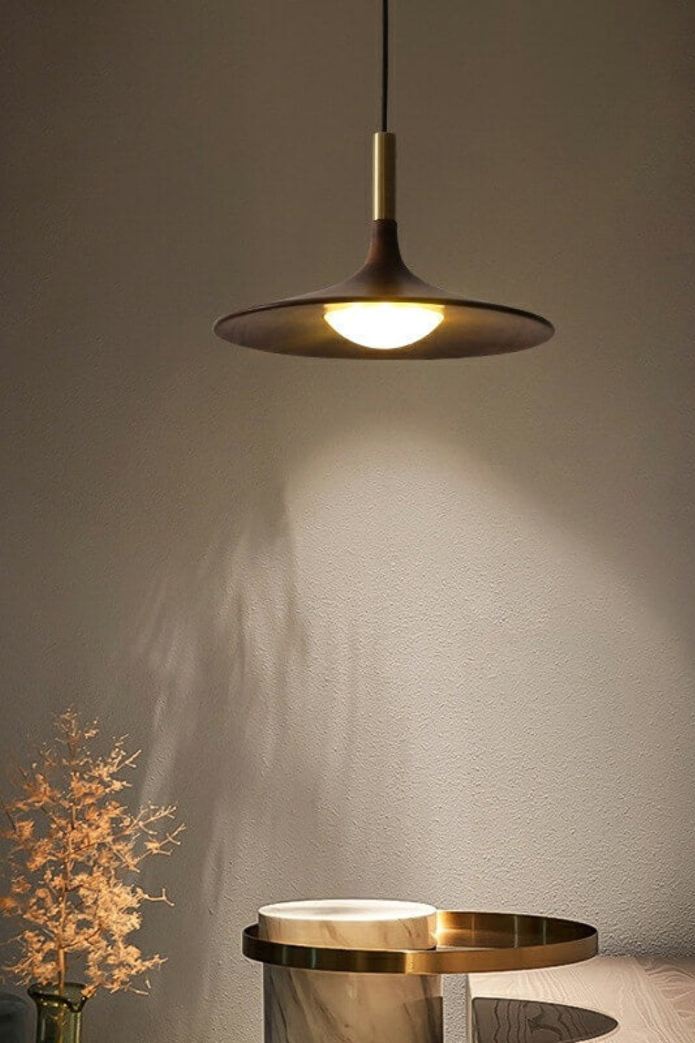Black Walnut Pendant Lamp - everlamps