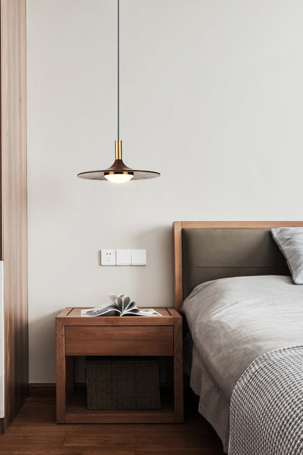 Black Walnut Pendant Lamp - everlamps