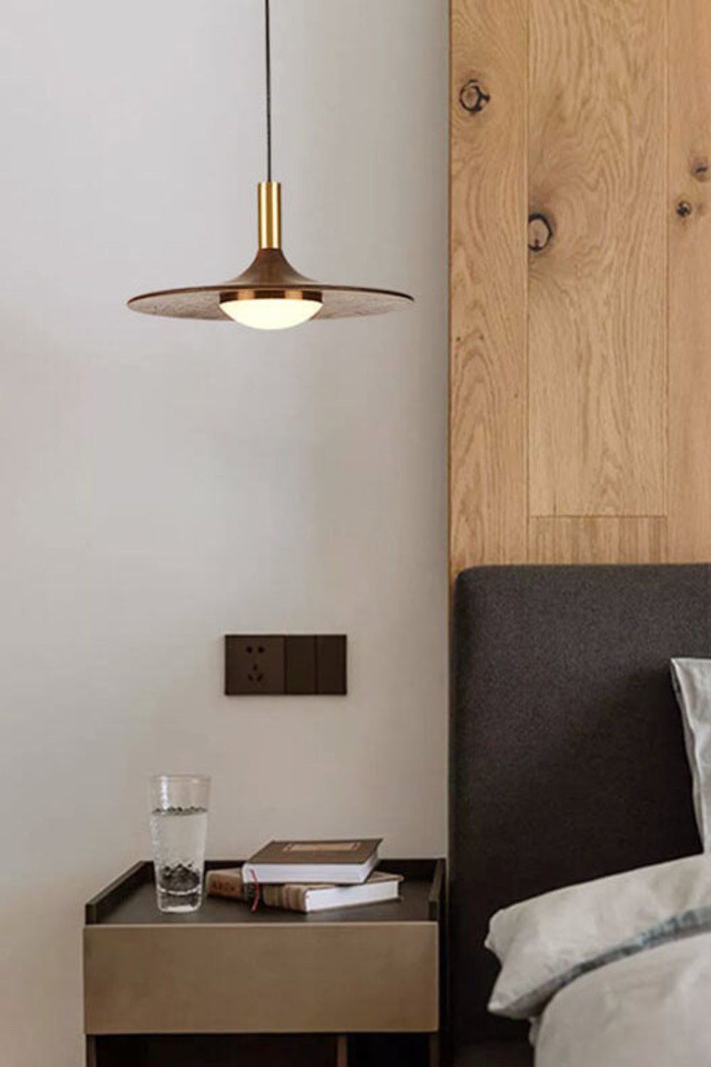 Black Walnut Pendant Lamp - everlamps