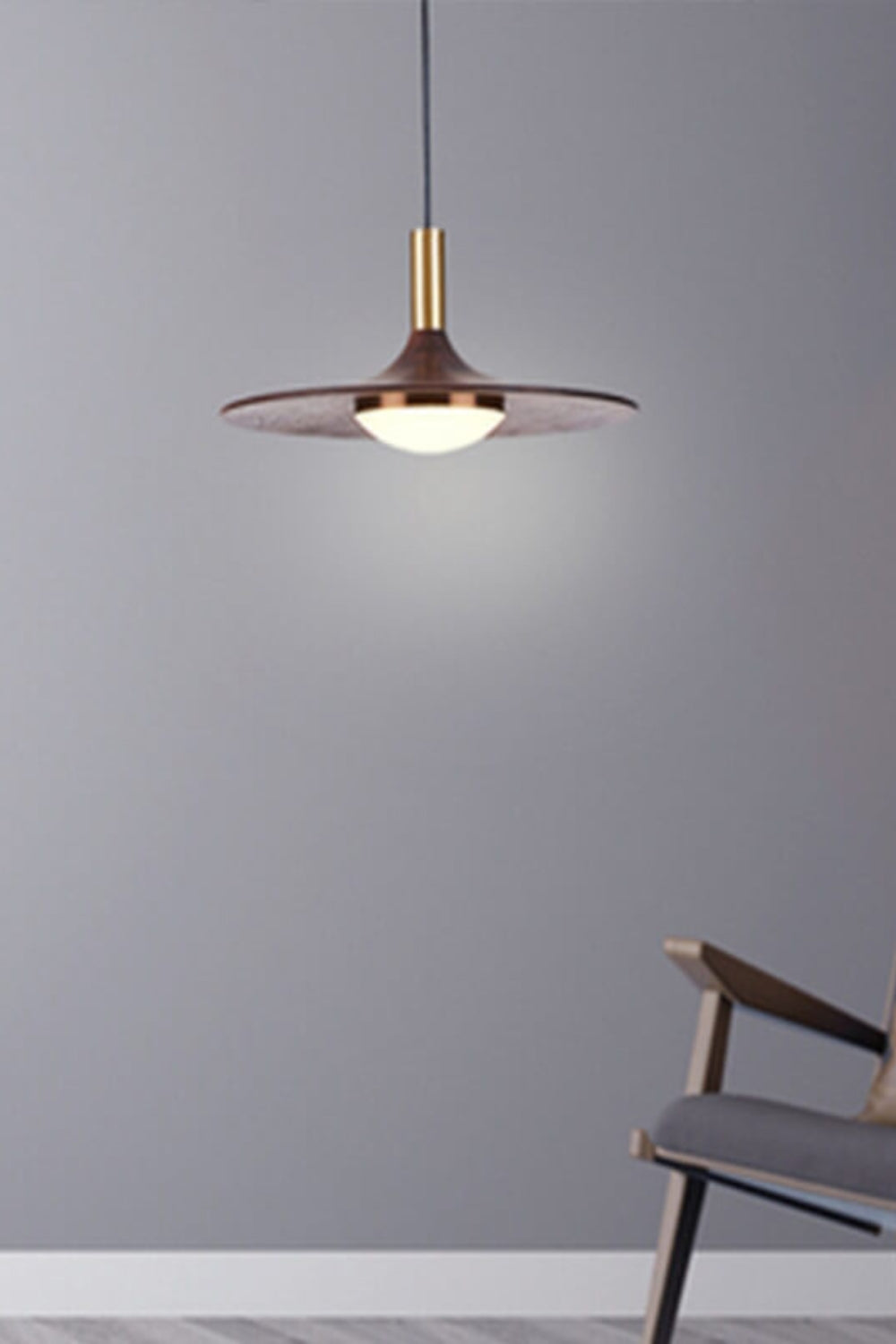 Black Walnut Pendant Lamp - everlamps