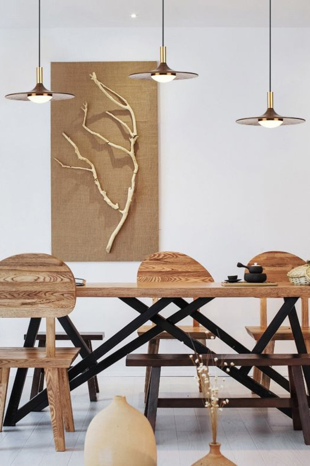 Black Walnut Pendant Lamp - everlamps