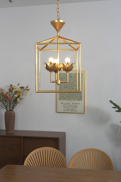 Bloom Cage Pendant Pendant Light | detail | Samu  Lamp