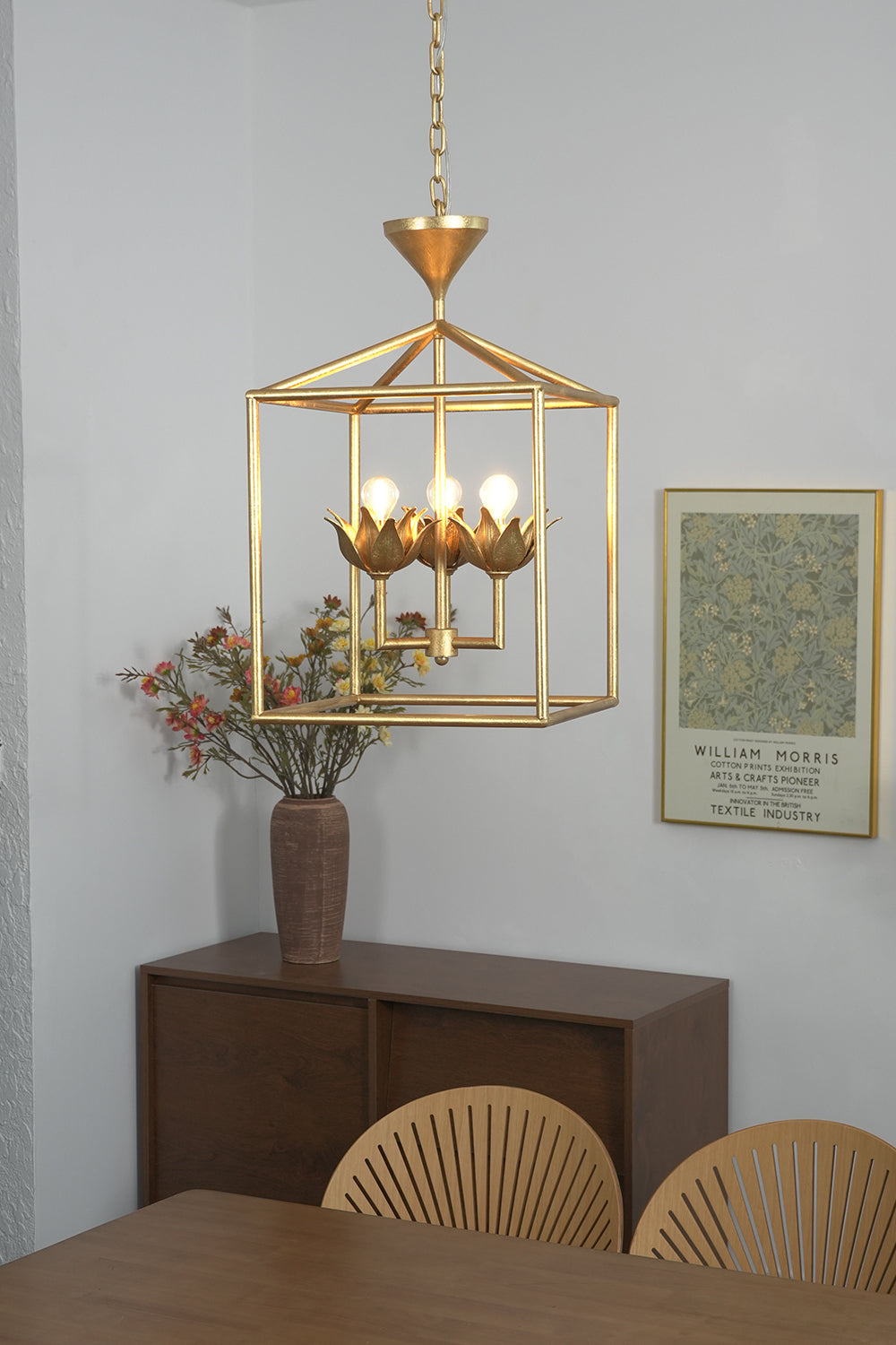 Bloom Cage Pendant Pendant Light | detail | Samu  Lamp