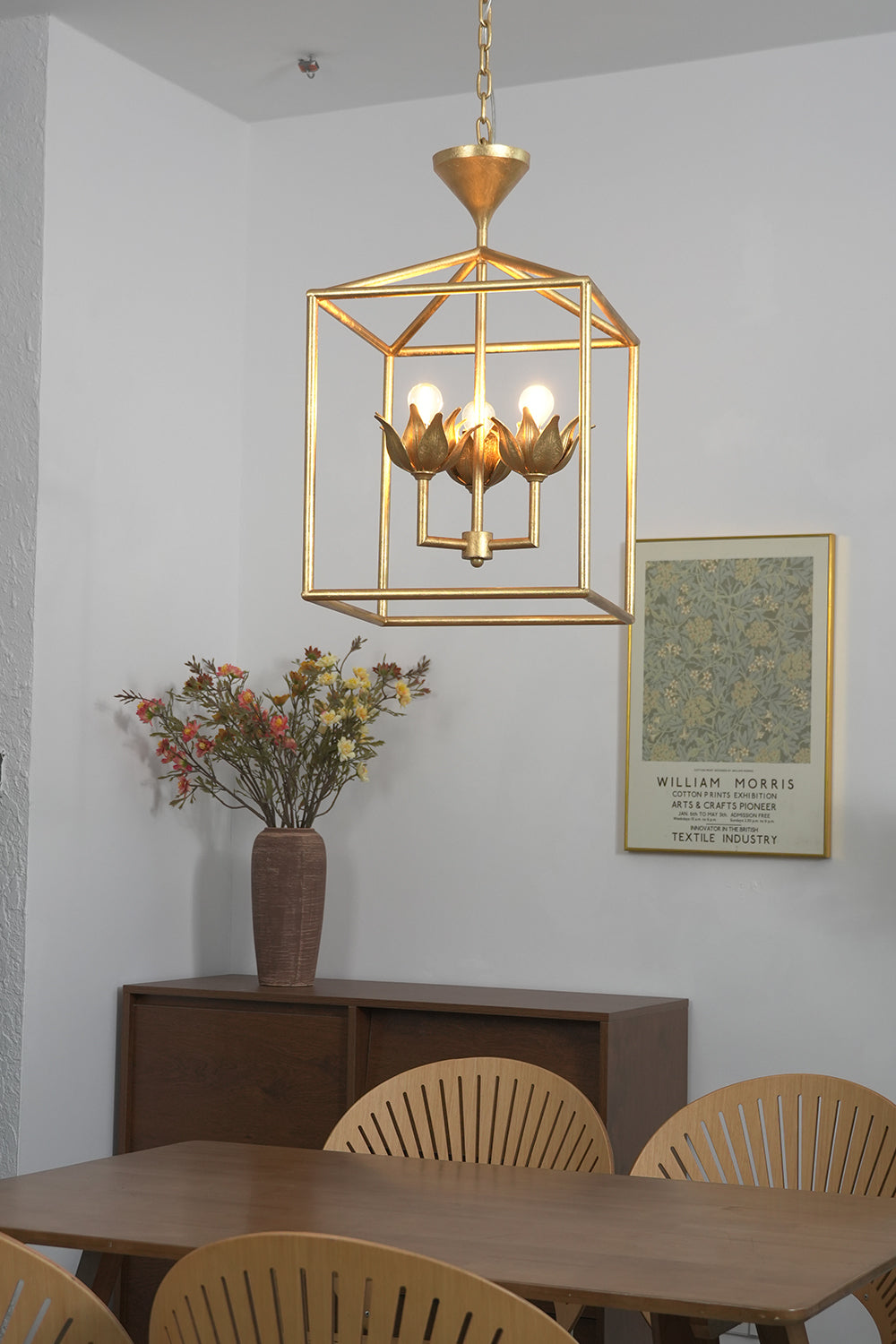Bloom Cage Pendant Pendant Light | detail | Samu  Lamp