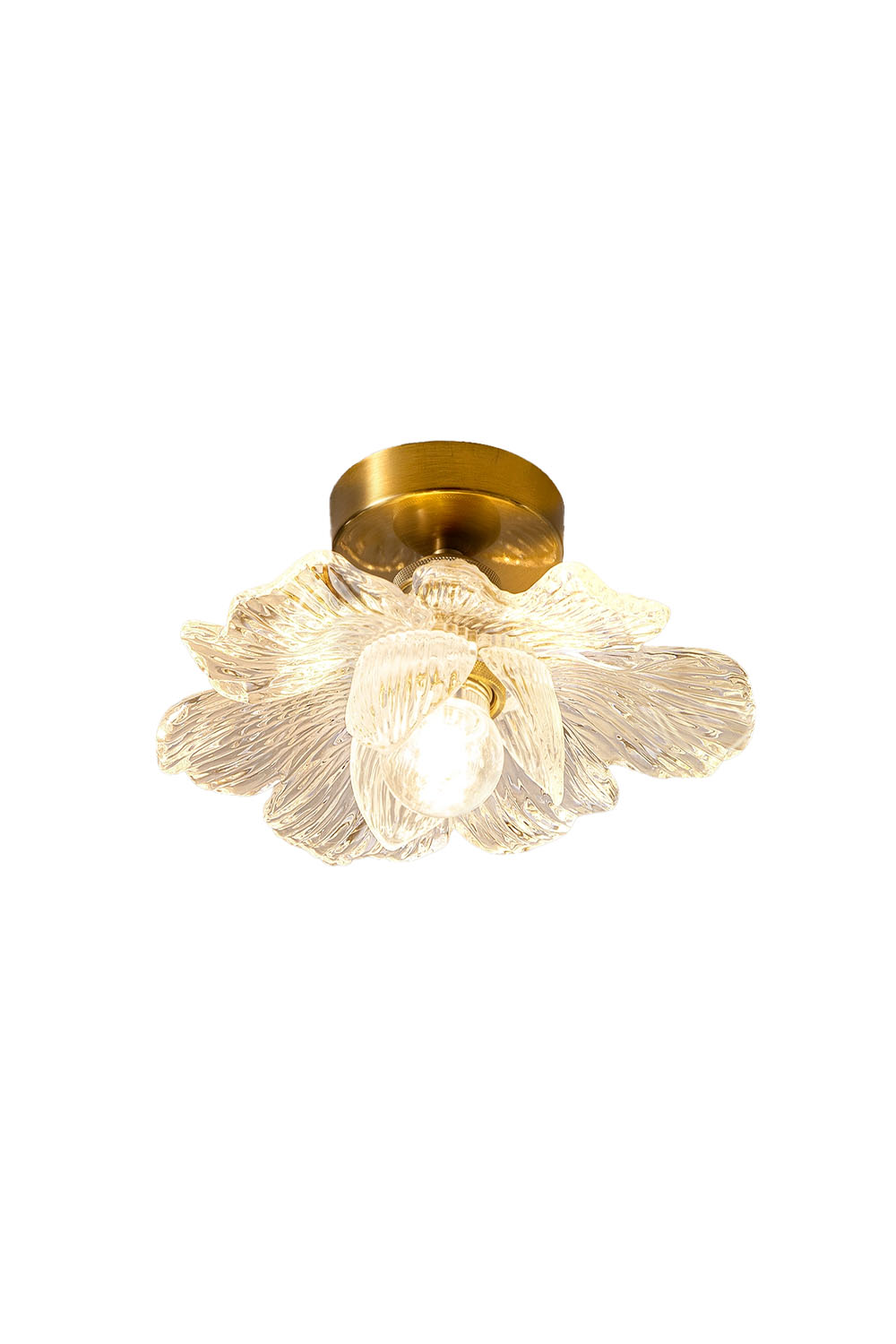 Blooming Glass Flower Ceiling Lamp | everlamps