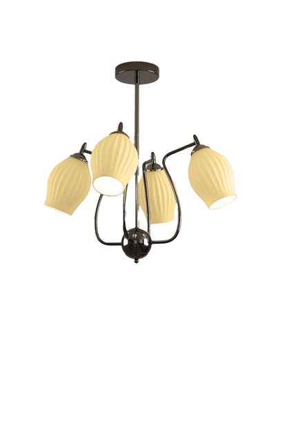Blooming Petal  Glass Chandelier - view 9 | everlamps