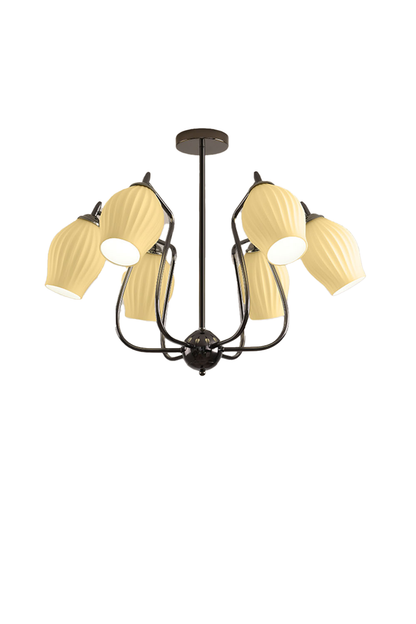 Blooming Petal  Glass Chandelier - view 11 | everlamps