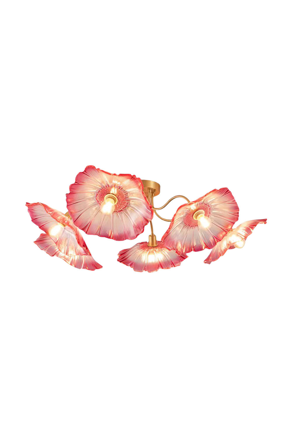 Blossom Petal Glass Ceiling Lamp | everlamps