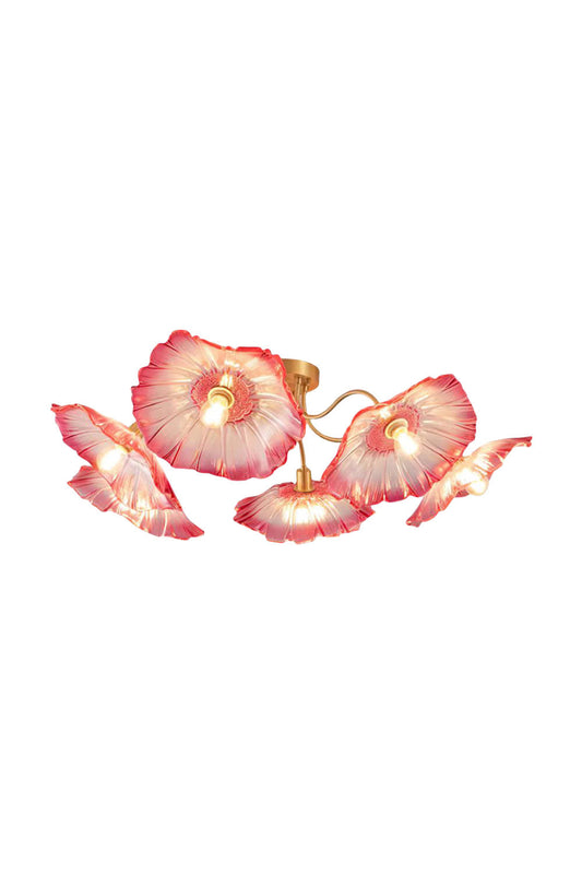 Blossom Petal Glass Ceiling Lamp | everlamps