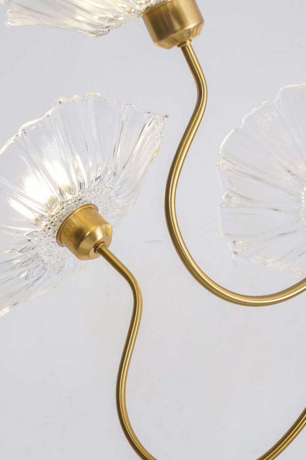 Blossom Petal Glass Chandelier - view 12 | everlamps