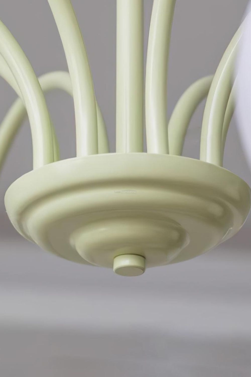 Blossom Tulip Matcha Chandelier - view 10 | everlamps