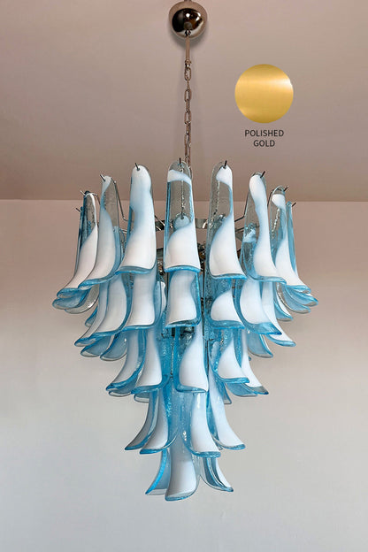 Blue Art Petal Chandelier - view 18 | everlamps