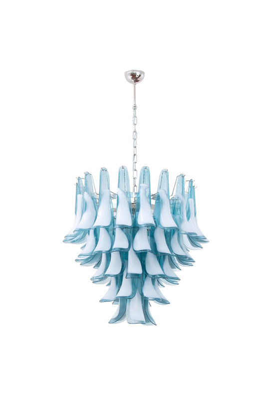 Blue Art Petal Chandelier | everlamps