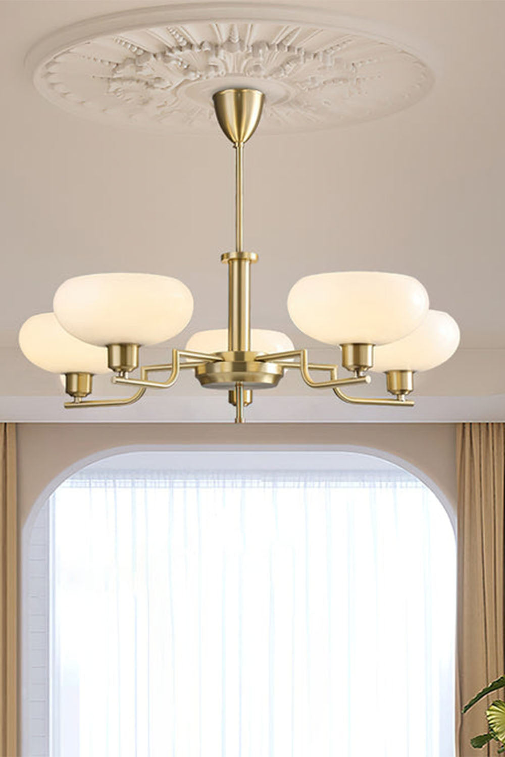 Eclipse chandelier - view 5 | everlamps