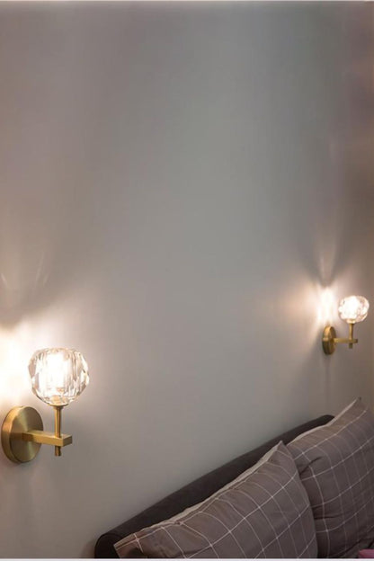 Boule De Cristal Grand Single Sconce - everlamps
