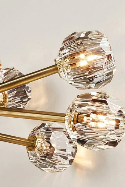 Crystal Ball Round Chandelier - view 23 | everlamps