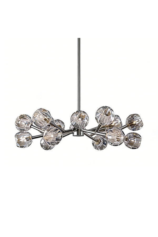 Crystal Ball Round Chandelier - view 25 | everlamps