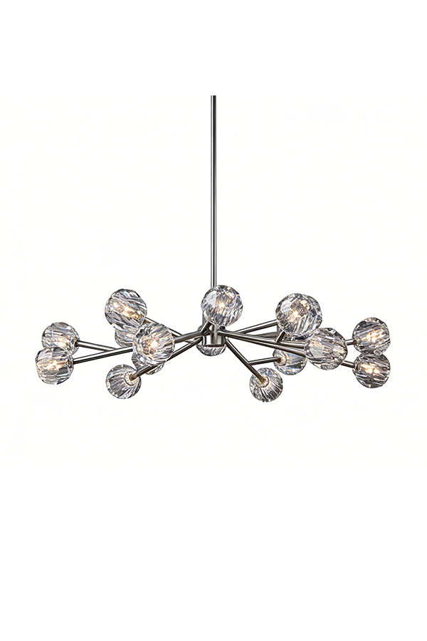 Crystal Ball Round Chandelier - view 26 | everlamps