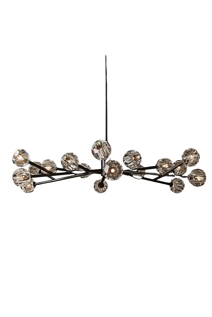 Crystal Ball Round Chandelier - view 22 | everlamps