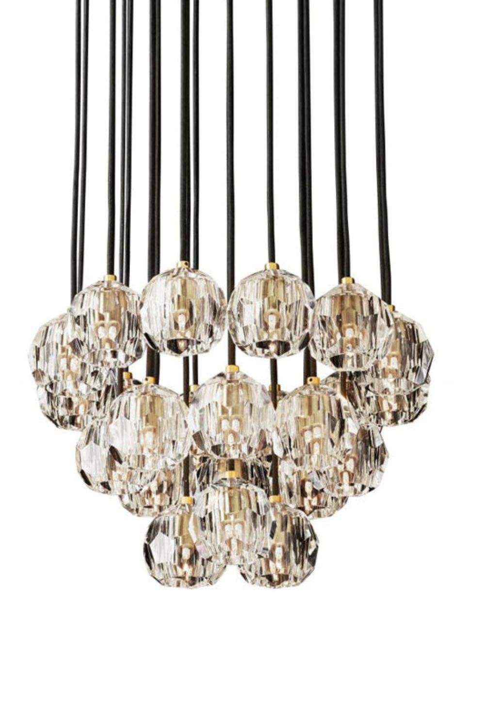 Boule De Cristal Round Cluster Chandelier - everlamps