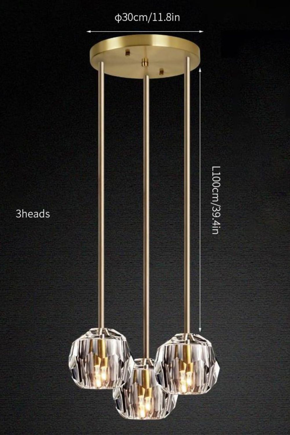 Boule De Cristal Round Cluster Chandelier - everlamps