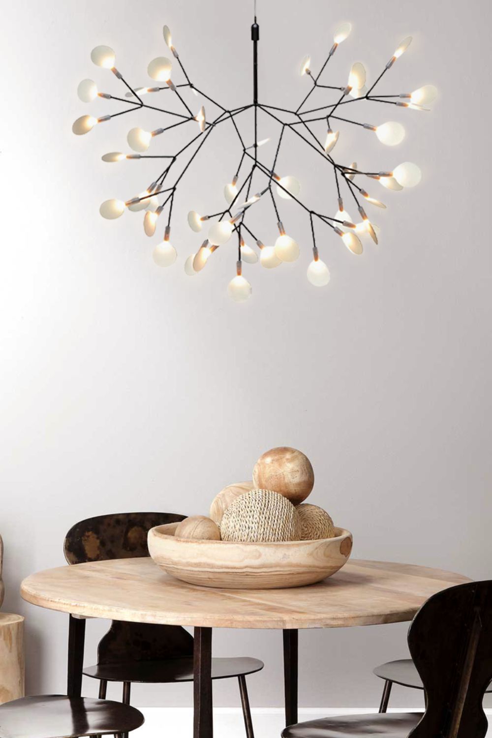 Branched Firefly LED Chandelier - view 2 | everlamps