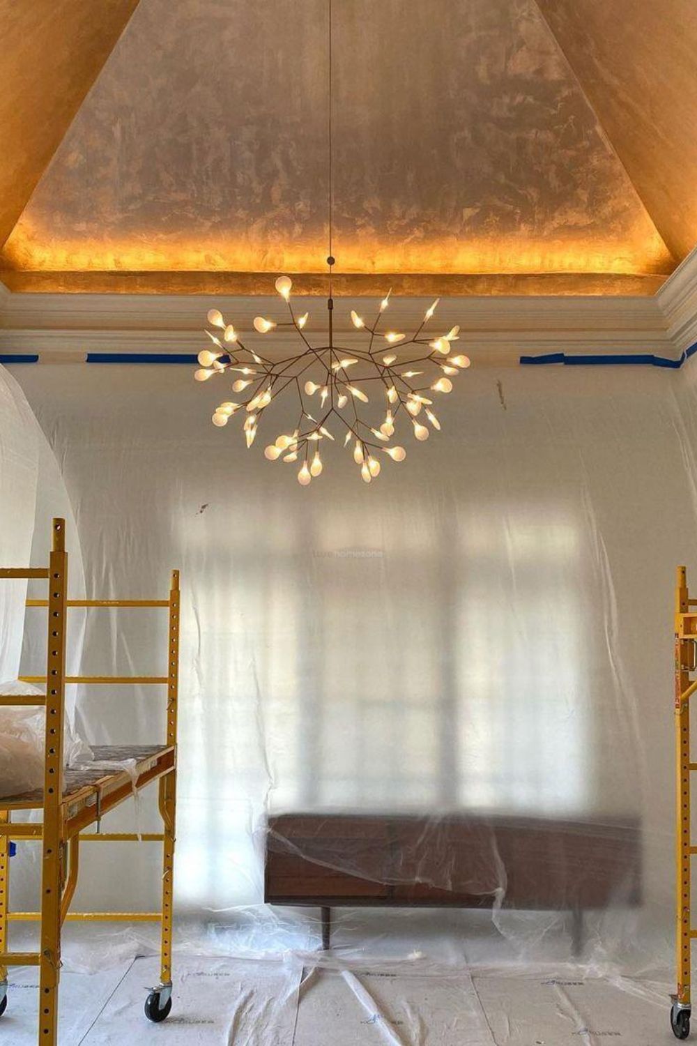 Branched Firefly LED Chandelier - view 15 | everlamps