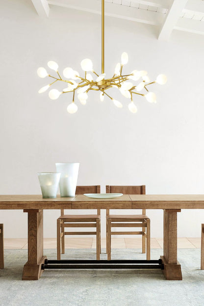 Branched Firefly LED Chandelier - view 3 | everlamps