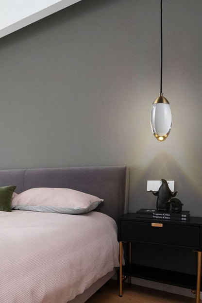 Brass Crystal Pendant Lamp - everlamps