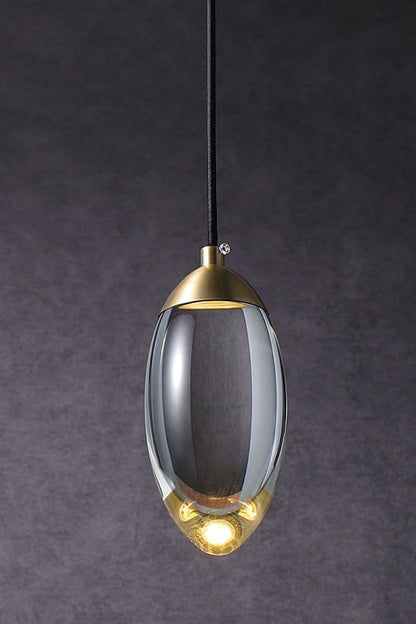 Brass Crystal Pendant Lamp - everlamps